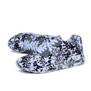 Printemps extérieur les amoureux de camouflage hommes marine casual chaussures - Product Image 1