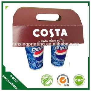 Papel barato coffee cup holder, taza y titular de la copa del diseño y fabricación - Product Image 2