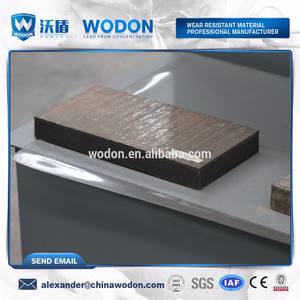 Plancha antidesgaste bimetalica modelo 14+10 arco submerso 2.1*3.5 - Product Image 1