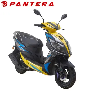 High Heat Dissipation Disc Brake 125cc Gasoline Scooter Made in China