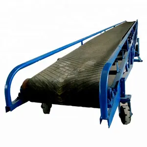 Portable Mobile Belt Conveyor For Recycling Ruber Belt Conveyor