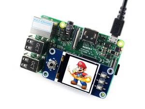 Display LCD Waveshare da 1,44 Pollici HAT per Raspberry <span class=keywords><strong>Pi</strong></span> 2B/3B/3B+/Zero/Zero W, 128x128 Pixel, Interfaccia SPI, Retroilluminazione LED 3,3V - Product Image 4