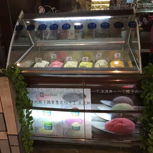 stype 사용되는 유행 이탈리아어 아이스크림 냉장고 서주 제조업체 판매