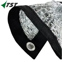 Aluminum Shade Net Cloth for Outdoor, 80% Reflective, 4*5 m