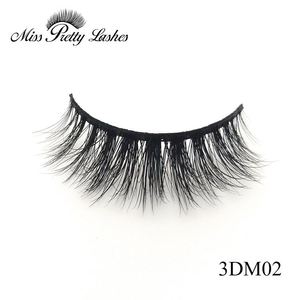 Nouveaux Styles 3D Réel Vison Cils Longue Boucle Pense À La Main Cils - Product Image 2