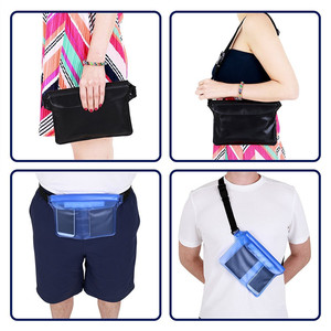 Borsa Impermeabile Estiva in PVC con Cerniera, Custodia Universale da Cintura per Telefono e Portafoglio, Compatibile con <span class=keywords><strong>iPhone</strong></span> - Product Image 6