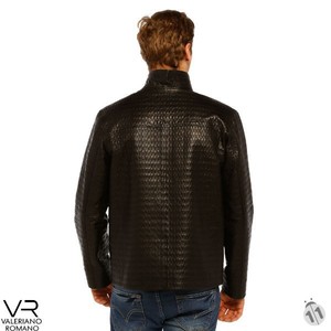 เสื้อแจ็คเก็ตหนัง Valeriano Romano รุ่น VRM7005 คุณภาพพรีเมียม ดีไซน์ระดับไฮเอนด์ ผลิตในตุรกี ปี 2015 - Product Image 3