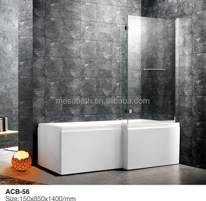 3 paneles de <span class=keywords><strong>ducha</strong></span> impermeable de la pantalla de la ventana de fibra para bañera usando - Product Image 6