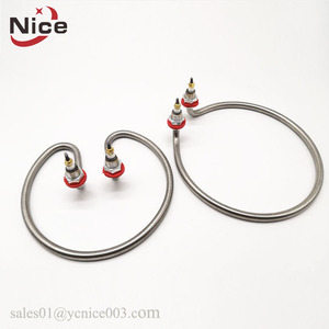 อุตสาหกรรมไฟฟ้า Sprial ขดลวดท่อเครื่องทำความร้อน600วัตต์