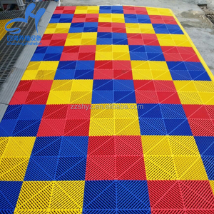 Sihai múltiples colores disponibles perforada rejilla de plástico suelos con borde y esquina - Product Image 6