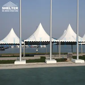 10 m x 10 m 10x10 10x10 אלומיניום לבן pvc אוהל אוהל הפגודה למכירה