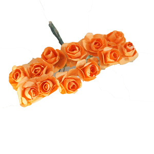 Artificial paper FOR CAR from the wedding <span class=keywords><strong>roses</strong></span> used for toffee bag box decoration DIY Garland made up handmade - Product Image 3