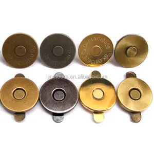 MMB01 Metal Manyetik Tokalar Snaps Düğmeler Çantalar Için Çanta Zanaat