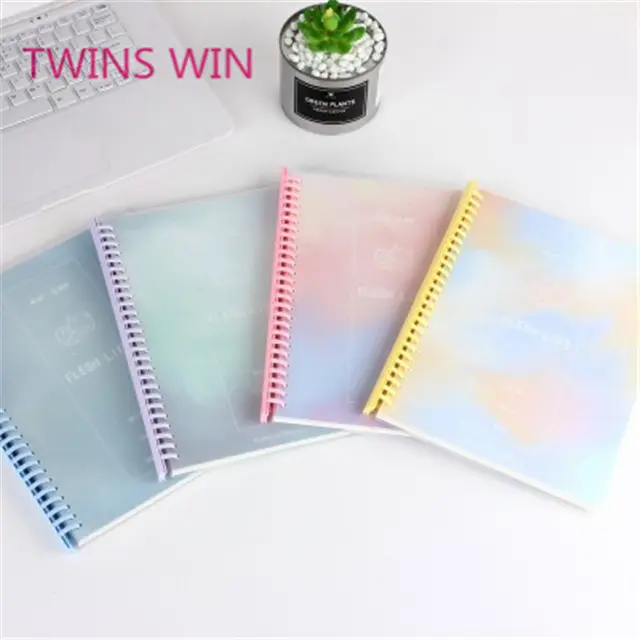 Khuyến Mại Đầy Màu Sắc Máy Tính Xách Tay Rời Lá Notepad Tài Khoản Cuốn Sách Với Vòng Binder 1490