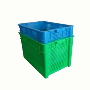 High Quality 50kgs Stackable Plastic <strong>Fruit</strong> <strong>Crates</strong> Plastic Moving Bale Arm <strong>Crate</strong> for Sale - Product Image 6