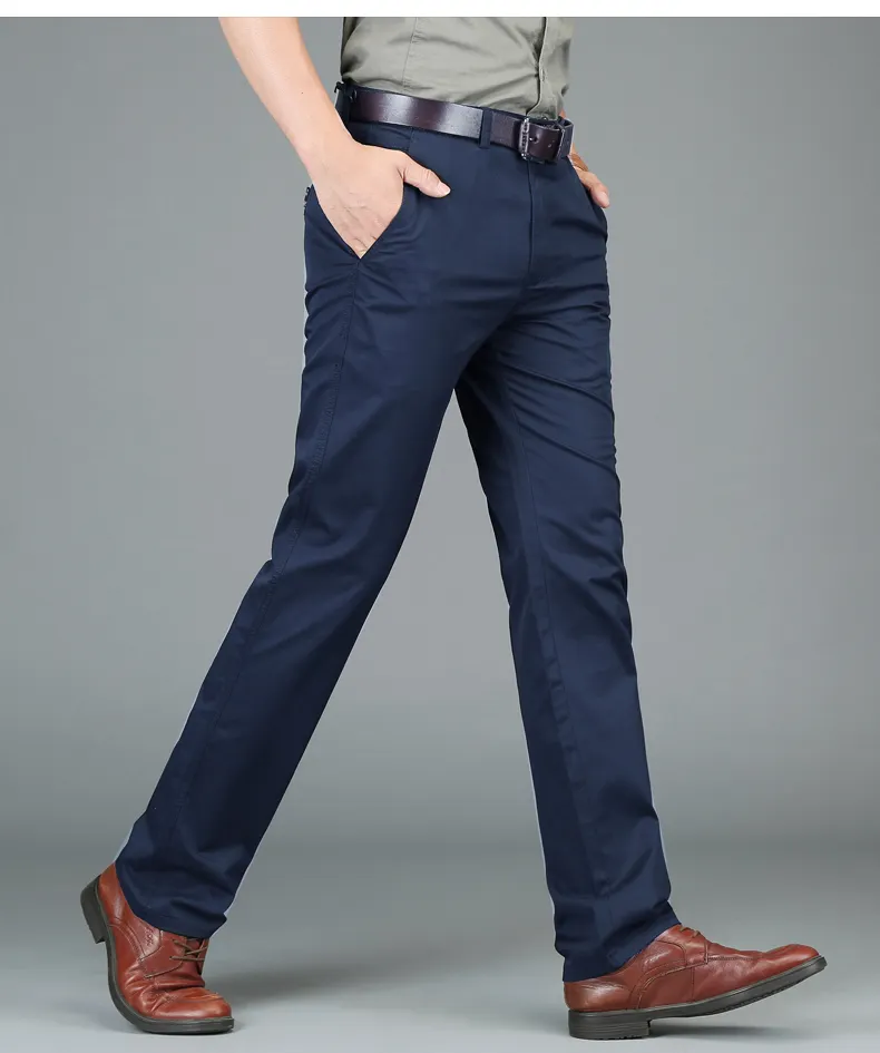 चीन कारखाने पुरुषों सूट mens आकस्मिक पैंट कस्टम गोल्फ कपास पतलून औपचारिक पुरुषों पैंट
