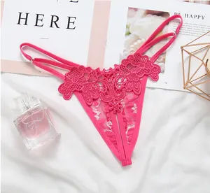Tangas exotiques sexy pour femmes, string transparent - Product Image 1