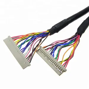 自定义 hirose DF14-20S-1.25c 20 引脚电子 lvds 电缆组件