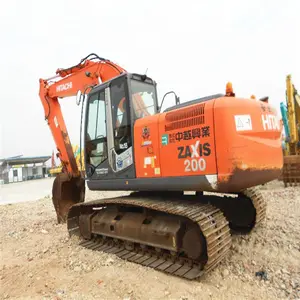 Venda quente!! Carachi escavadeira ZX200-3 usada à venda, máquina escavadeira japonesa de carachi zx200 ex200 20 ton