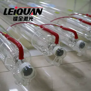 LeiQuan Max 100W 80W CO2 tubo láser de precio con 10000 horas de trabajo en la vida