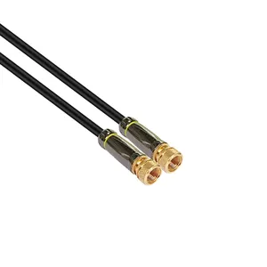 ZhenFu Online 100% Kabel Koaksial Kualitas Tinggi Rg6 Kabel Koaksial Harga Grosir Kabel Koaksial R59 Rg6 untuk Antena Tv