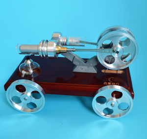 Gelsonlab HS-XC-01 Modèle de <span class=keywords><strong>voiture</strong></span> <span class=keywords><strong>Moteur</strong></span> <span class=keywords><strong>Stirling</strong></span> Générateur d'énergie Jouet éducatif physique <span class=keywords><strong>Moteur</strong></span> à vapeur Jouet de physique - Product Image 5