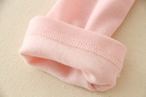 Bambino di un pezzo magliette maniche lunghe top per le ragazze del bambino rosa e bianco a maniche lunghe T-Shirt per l'autunno - Product Image 3