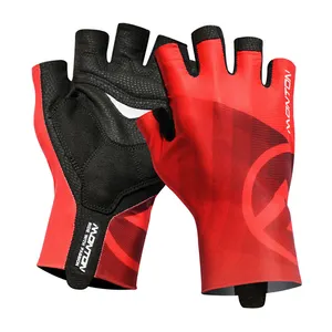 Monton TT Sports-guantes de ciclismo personalizados, medio dedo, para ciclismo de carretera