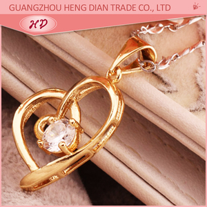 Harga Pabrik Langsung Desain Liontin Emas Tanishq Berlapis Emas Kuning 18K - Product Image 2