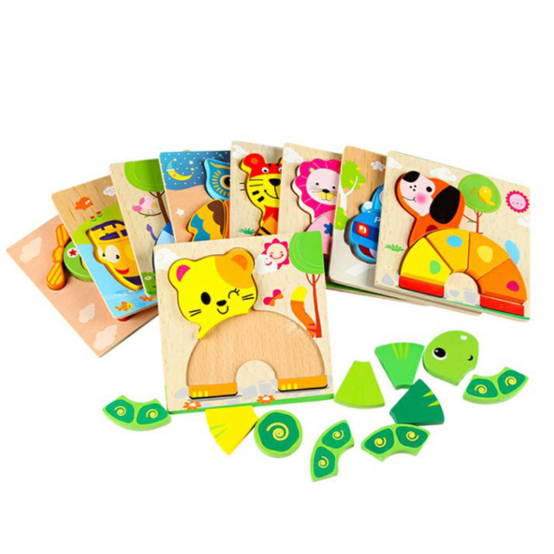 2019 деревянный пазл, 3d пазл, игрушка «сделай сам», игра-пазл