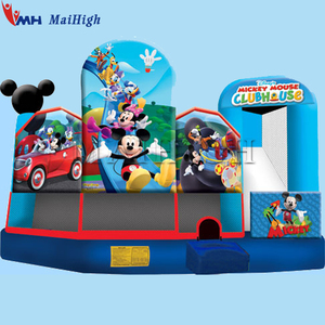 Combo gonflable <span class=keywords><strong>Mickey</strong></span> conforme aux normes CE, château gonflable pour enfants - Product Image 1