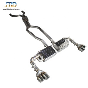 Système d'échappement performant, échappement Valvetronic Catback avec <span class=keywords><strong>télécommande</strong></span> pour Porsche 958 Cayenne 3.0T 3.6 4.8 4.8T - Product Image 2