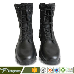 Bottes Tactiques Type <span class=keywords><strong>Rangers</strong></span> Américaines en <span class=keywords><strong>Cuir</strong></span> et Textile pour Agents de Sécurité - Product Image 5