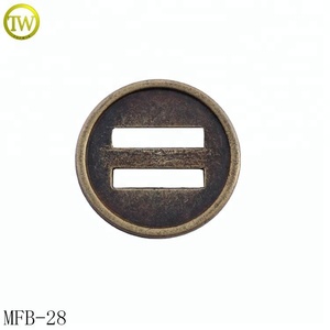 Round Shape Coat Conchos <strong>Button</strong> Sewing Clothing Accessory Zinc Alloy Metal Holes <strong>Button</strong> for <strong>Suit</strong> - Product Image 1