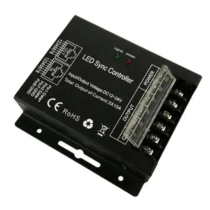 3CH RGBLEDストリップコントロールフルタッチRFワイヤレスRGBカラフルな変更可能な調光可能DC12V DC24V LEDRGBストリップコントローラー