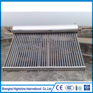 Free Sample Food Grade <strong>Silicon</strong> <strong>Rubber</strong> <strong>Hose</strong> Pipe Nonpressure All Stainless Steel Solar Water Heater - Product Image 2