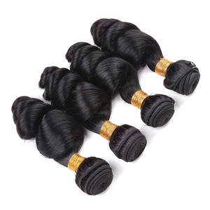 许昌工厂的7A级处女巴西人头马接发双拉26 28 30英寸松波浪编织 - Product Image 4