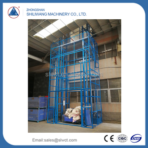 Barang Hidrolik Cargo <span class=keywords><strong>Elevator</strong></span> Outdoor Indoor Rel Panduan Lift Cargo Lift - Product Image 4
