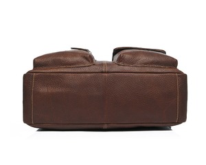 YD-0B331-maletín de cuero estilo vintage para hombre, Maletín de negocios de estilo clásico - Product Image 5