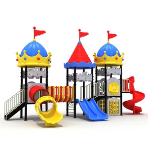 Nieuwe dia play set outdoor plastic jungle gym met glijbaan kids outdoor jungle gym