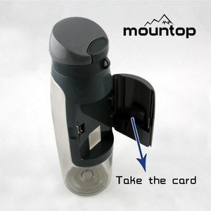 Jäger wasser flasche, fließendes Wasser flaschen design/Wasser flaschen reinigungs stroh - Product Image 5