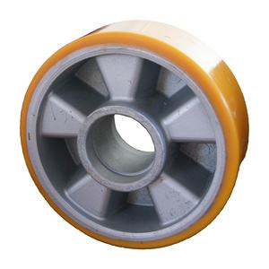 ล้ออลูมิเนียมเคลือบ PU สำหรับงานหนัก พร้อมเบรก ขนาด 4 5 <span class=keywords><strong>6</strong></span> 8 นิ้ว - Product Image 5