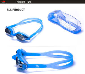 <span class=keywords><strong>Gafas</strong></span> de natación antiniebla para adultos, lentes de revestimiento de <span class=keywords><strong>espejo</strong></span>, PC personalizado, venta al por mayor - Product Image 3