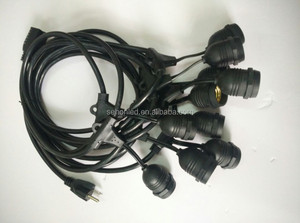 E26 E27 cơ sở dẫn bóng đèn chuỗi đèn treo ngoài trời giáng sinh trang trí ánh sáng - Product Image 5