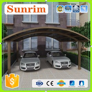 Professionnel <span class=keywords><strong>Abri</strong></span> Fabricant, haute Qualité Double Élégant En <span class=keywords><strong>Aluminium</strong></span>/Solide PC Carport/<span class=keywords><strong>Abri</strong></span> Voiture Conception - Product Image 2