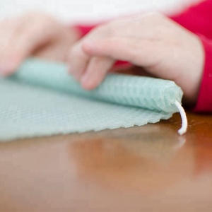 Pilier de miel humoristique en <span class=keywords><strong>cire</strong></span> d'abeille, sans fumée, avec filetage conique, roulé à la main, 8 pouces - Product Image 6