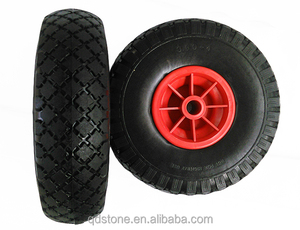 3.00-4 PU mousse roues de chariot 260x85 remorque chariot roues bollerwagen rad - Product Image 2