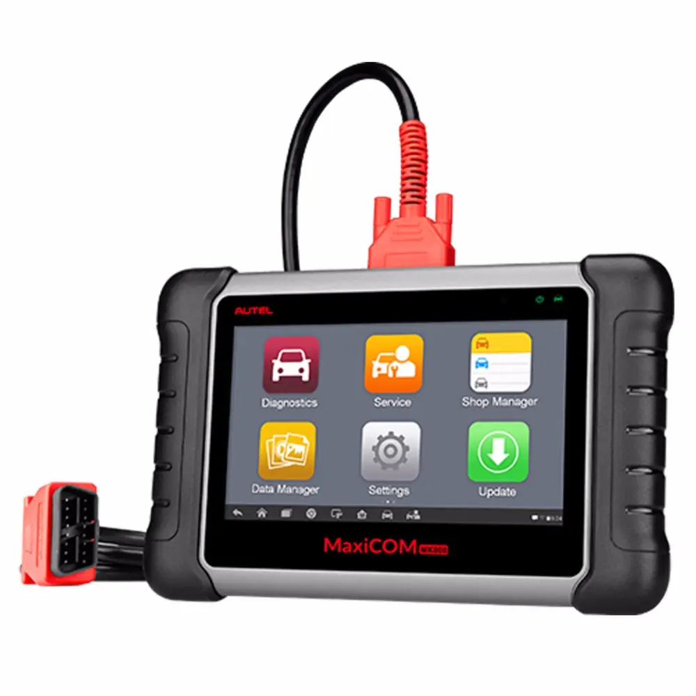 Herramientas de diagnóstico automático obd2, tableta, Autel MaxiCOM MK808, lector de código