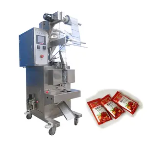 QT-320 verse tomaat saus zakje vullen en sluitmachine/pasta verpakking apparatuur