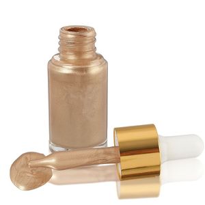 OEM 20 ml resaltador líquido brillo <span class=keywords><strong>iluminador</strong></span> resplandor líquido ultra-concentrado de iluminación y bronceado gotas - Product Image 5